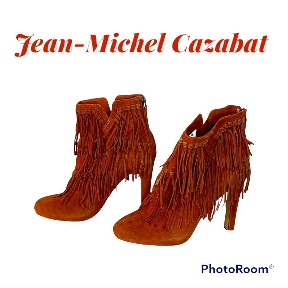 Jean-Michel Cazabat Fringe Booties